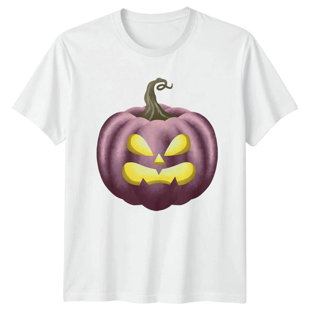 Glowing Pumpkin Face T-Shirt Jack O Lantern Halloween Gift For Him And