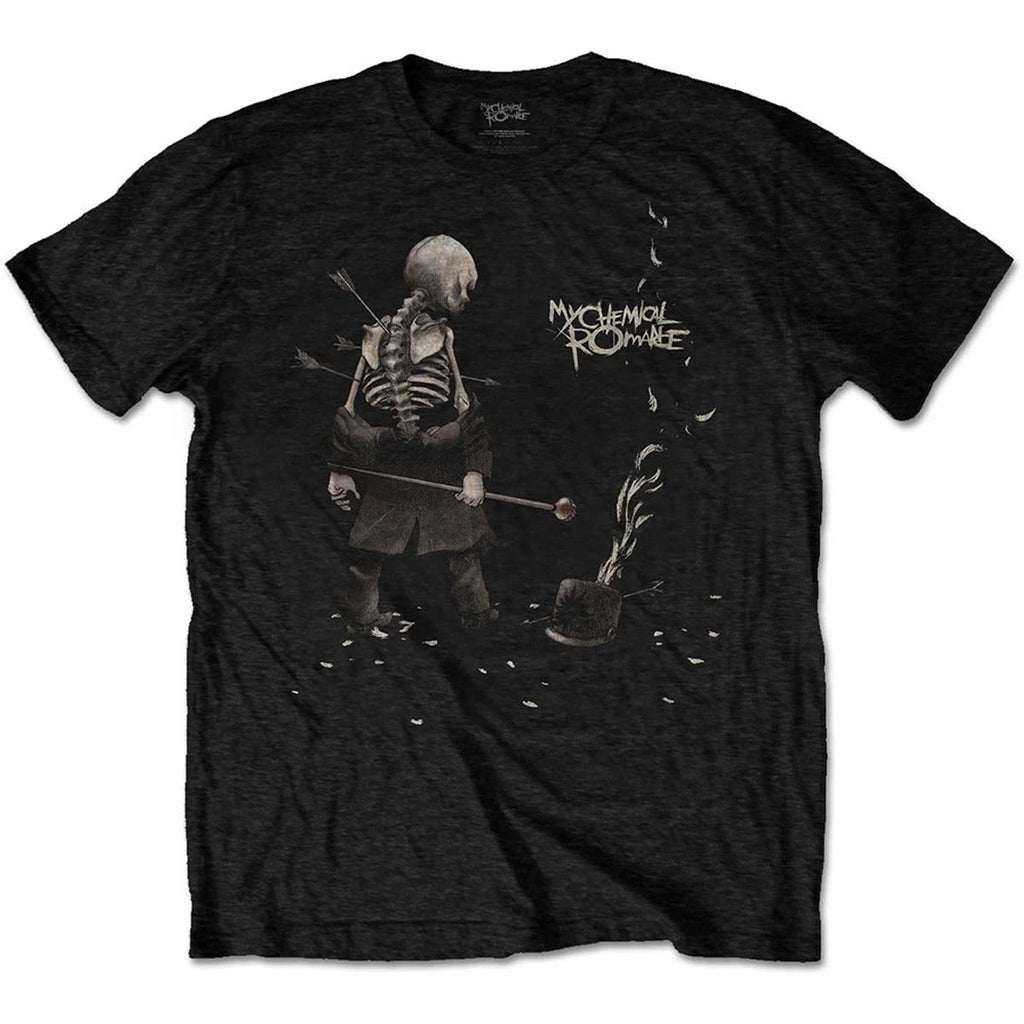 My Chemical Romance Gerard Way Skeleton Official Tee T-Shirt Mens Unisex