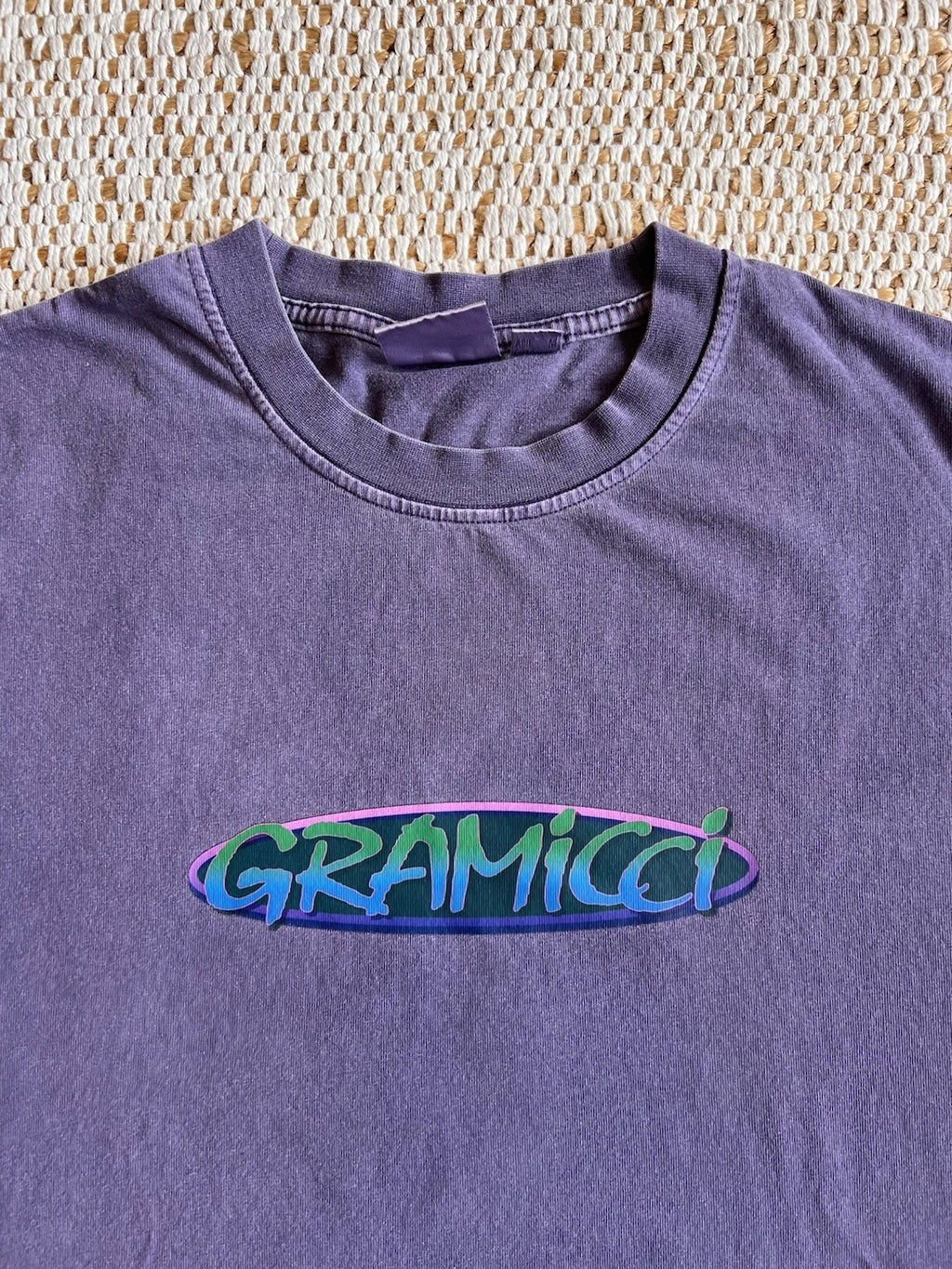 Gramicci Long Sleeve Tee Shirt - Purple - 100% Cotton - M