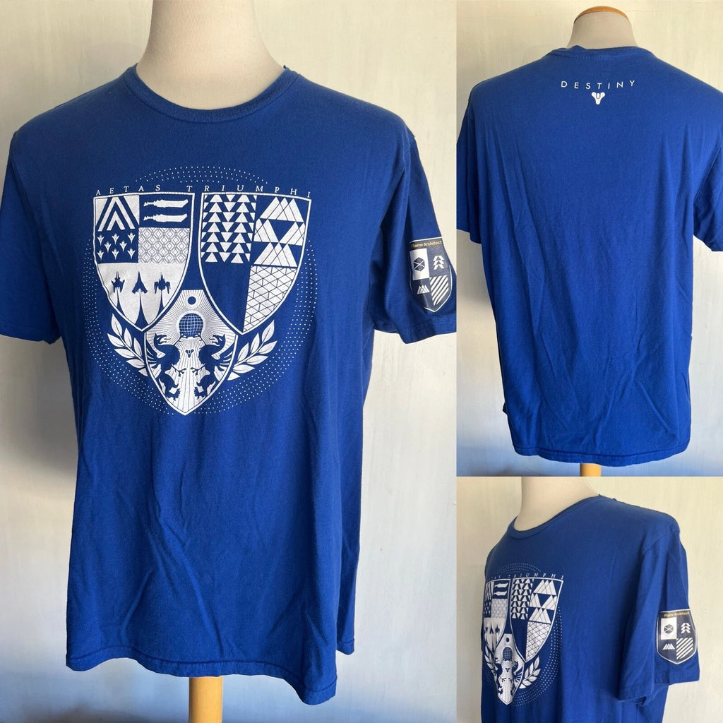 DESTINY (2014) Official Men's Aetas Triumphi "Flame Architect" T-Shirt Size XL