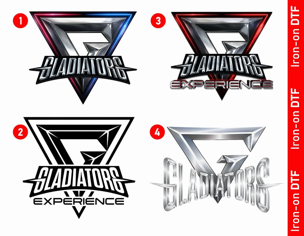 Gladiators Experience 2026 Iron On DTF Heat Transfer Unisex Kids T-Shirt Design