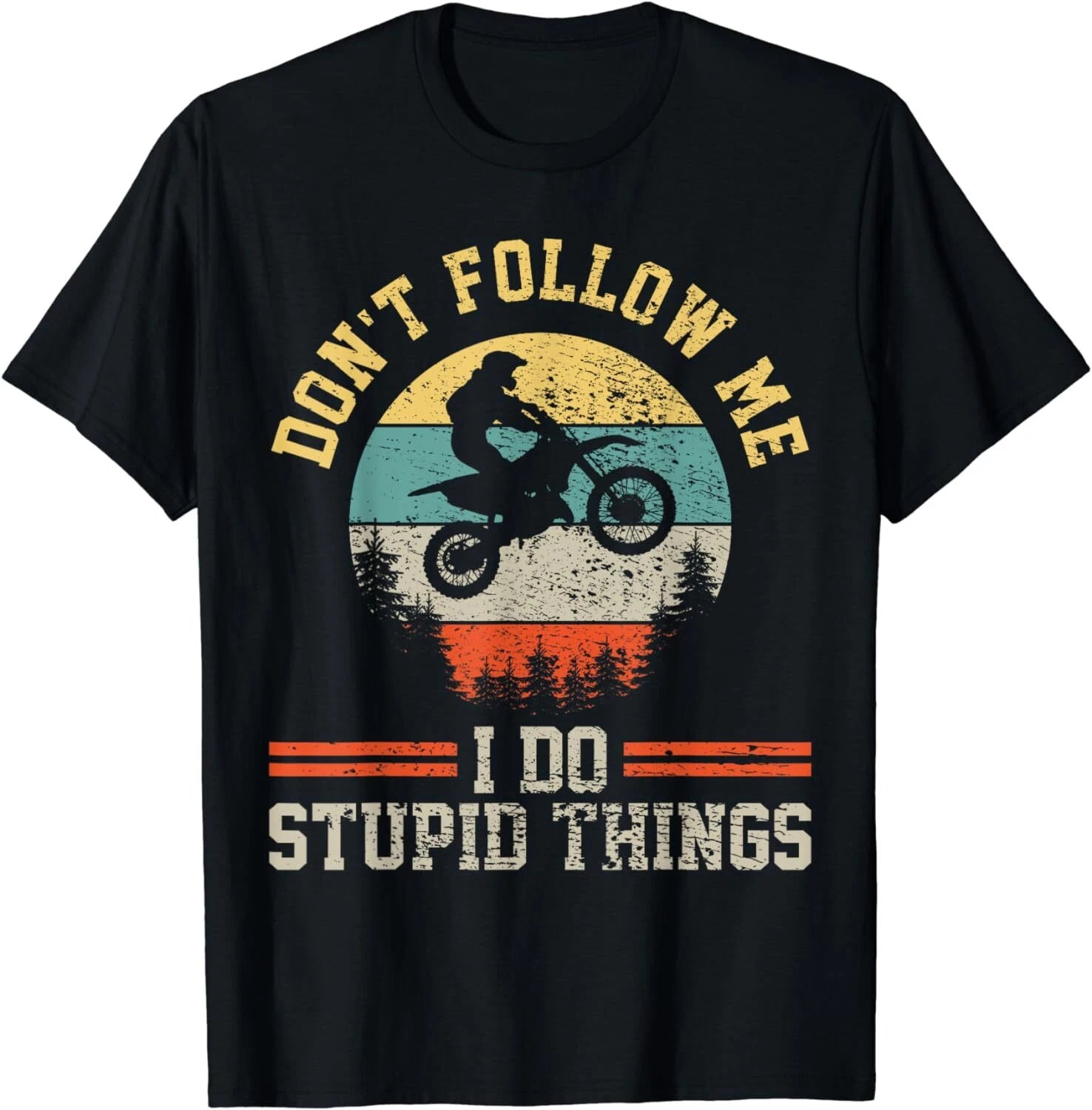Motocross Dirt Bike Retro Vintage Tee Shirt Unisex T-Shirt