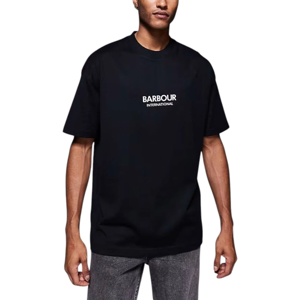 Barbour Mens T Shirts Relaxed Fit Crew Neck Short Sleeve Soft Cotton Summer Tee
