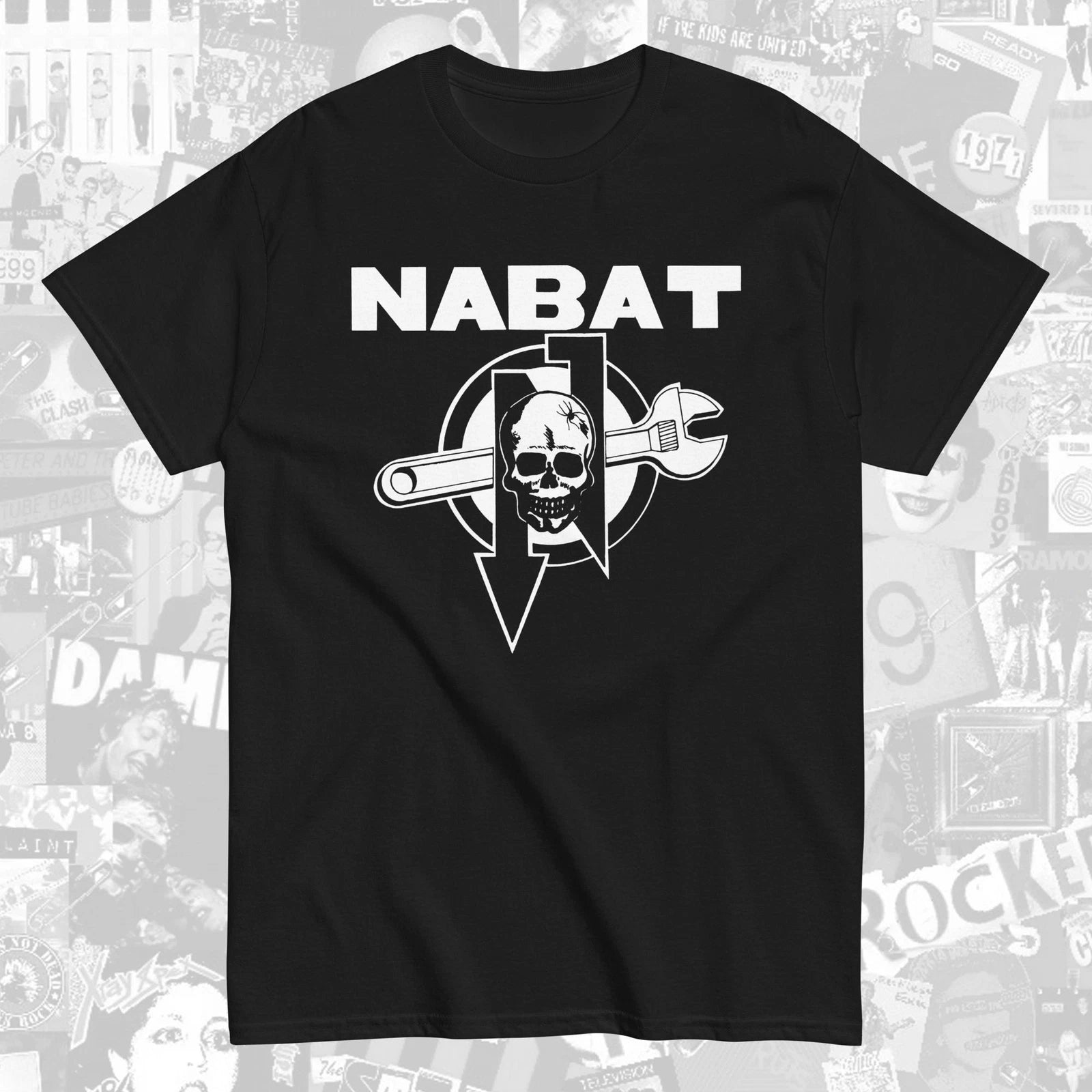 Nabat T-Shirt Punk Anarchist Oi! Oi Polloi Red London