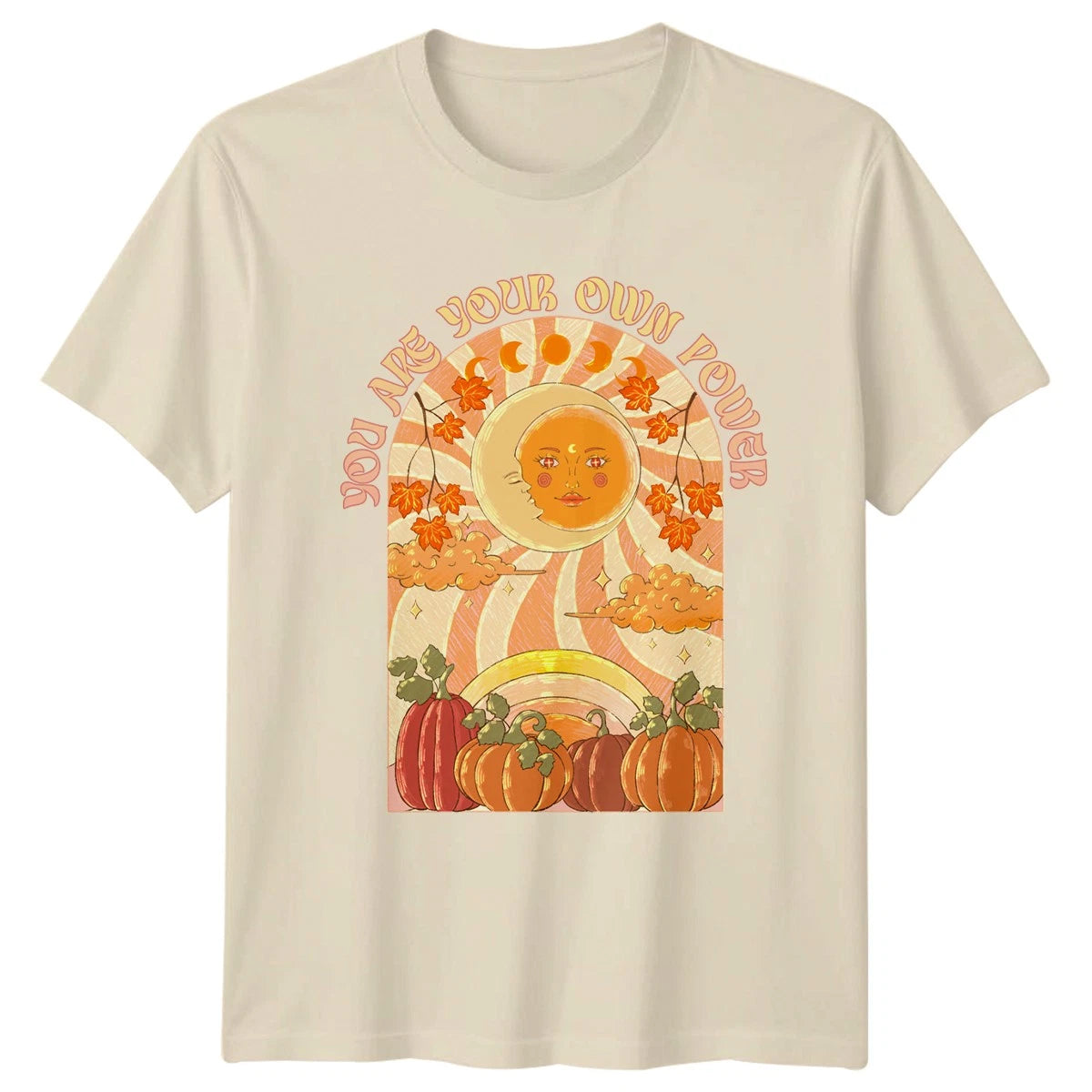 Be Your Own Power T-Shirt Boho Pumpkin Harvest Autumn Seasonal