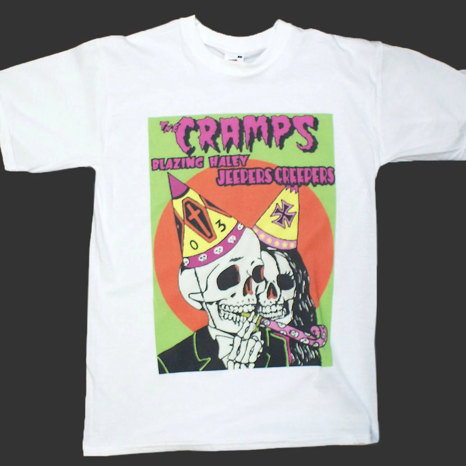 THE CRAMPS PUNK ROCK PSYCHOBILLY T-SHIRT unisex S-3XL