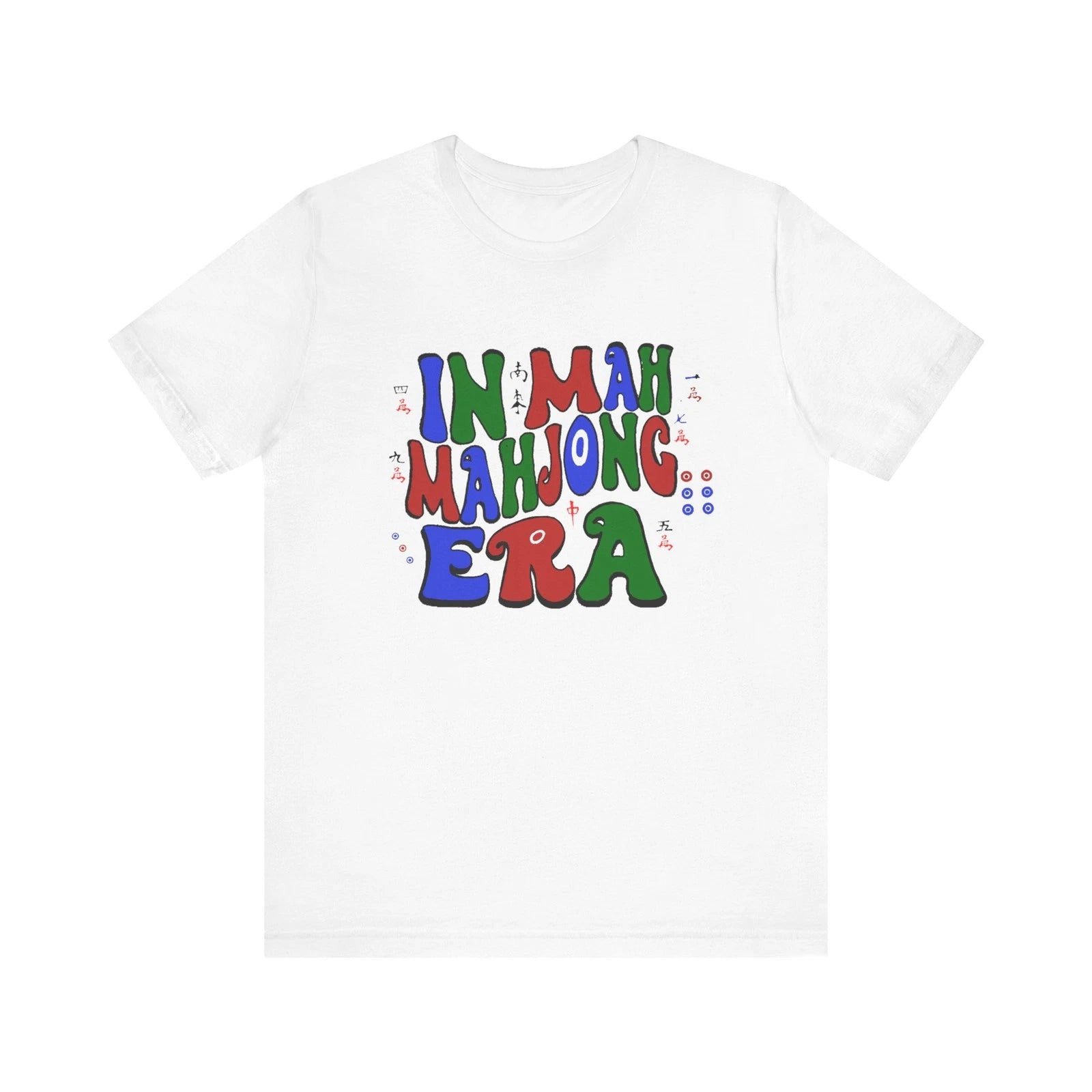 In Mah Mahjong Era Unisex Jersey Short Sleeve Tee