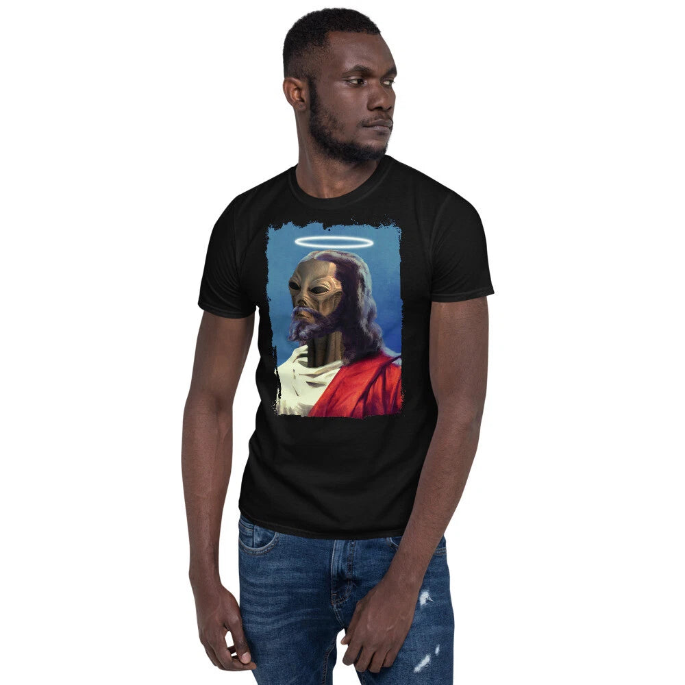 "Alien Jesus" Short-Sleeve Unisex T-Shirt