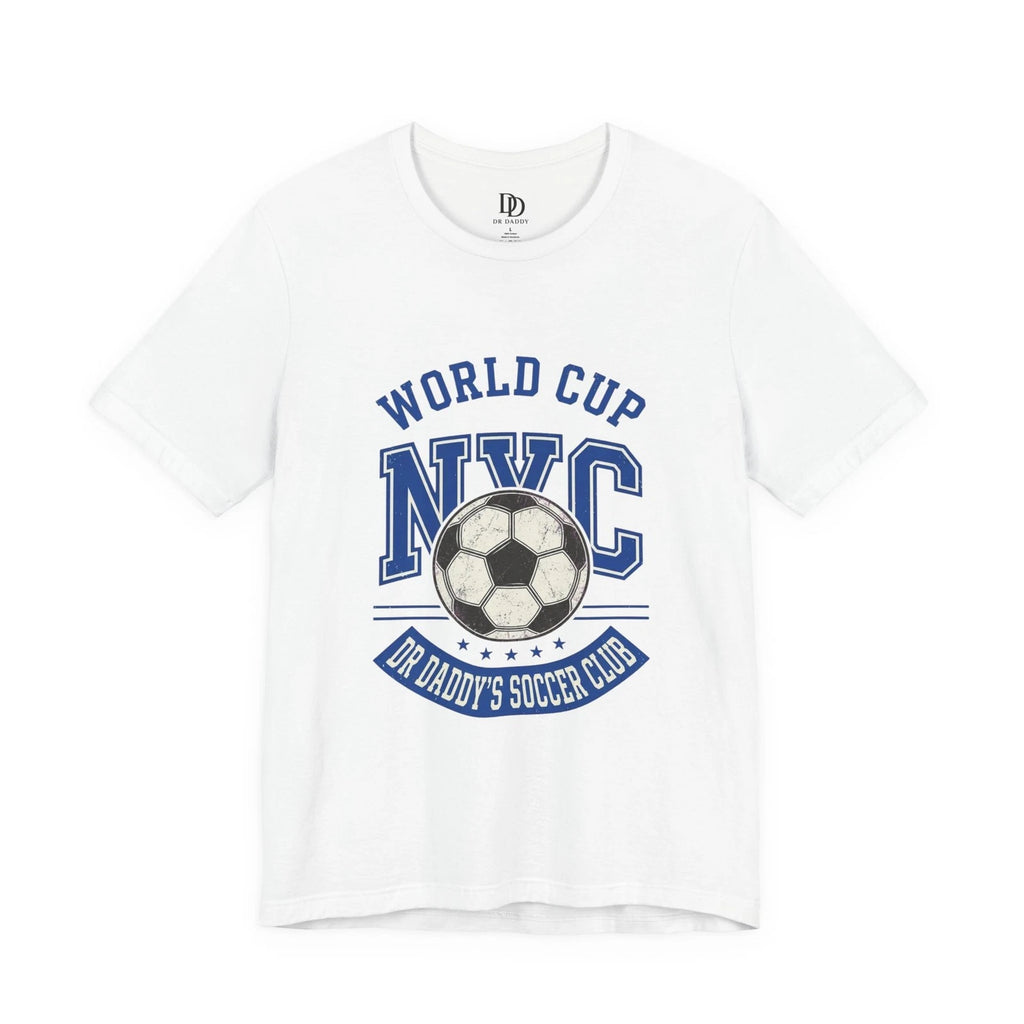 NYC Varsity Soccer Tee | Collegiate WORLD CUP Pride, Retro NYC Athletics