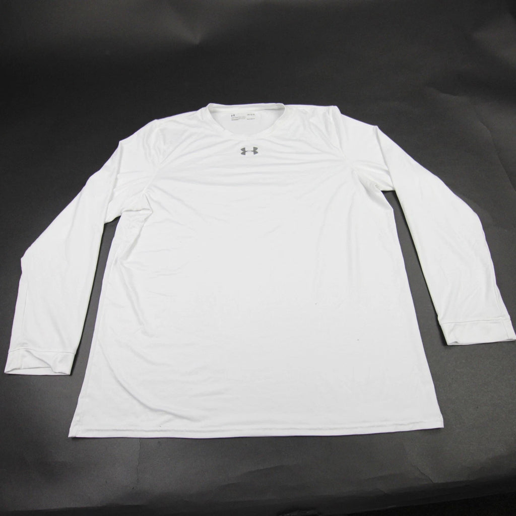 Under Armour Long Sleeve Shirt Men's White Used L