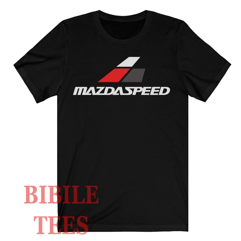 Mazdaspeed Men's Black Size S to 5XL