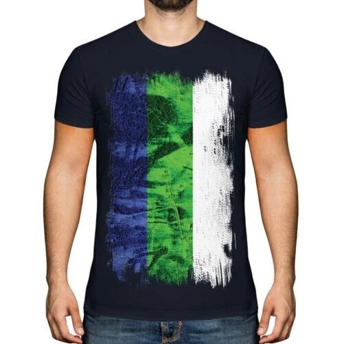 Komi Grunge Flagge Herren T-Shirt Fußball Geschenk Kleidung Jersey