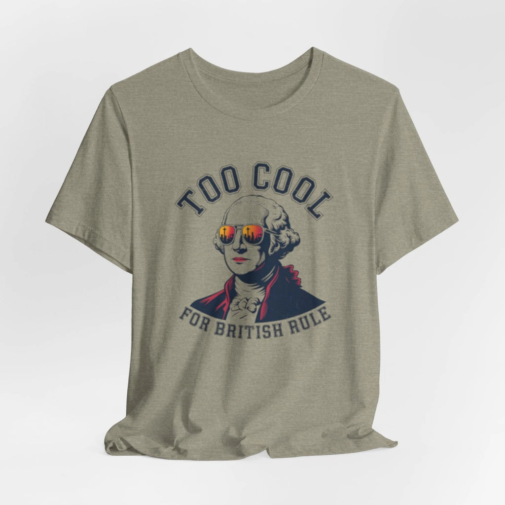 Too Cool George Washington tee | Patriotic Revolutionary America