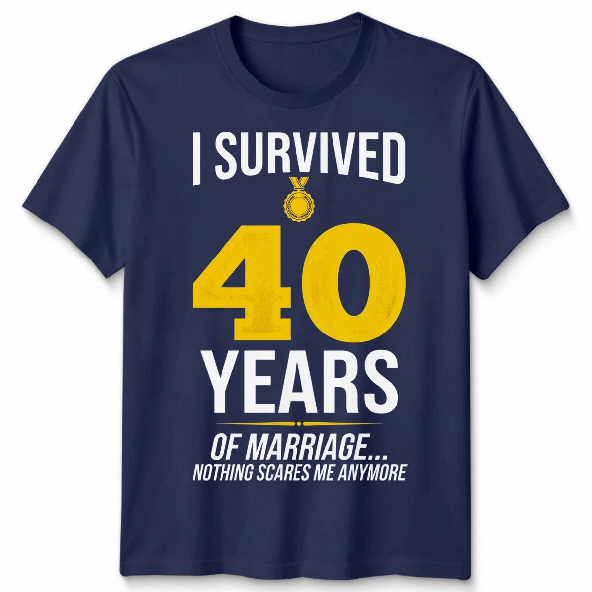Ive Been Married 40 Years Unisex T Shirt Funny 40th Wedding Anniversary Gift