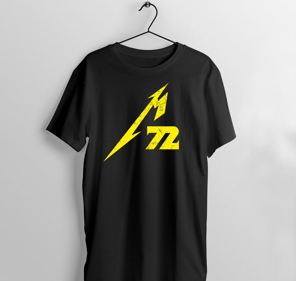 M72 world tour black T-Shirt 100% cotton - Heavy metal / hard rock festival Tee