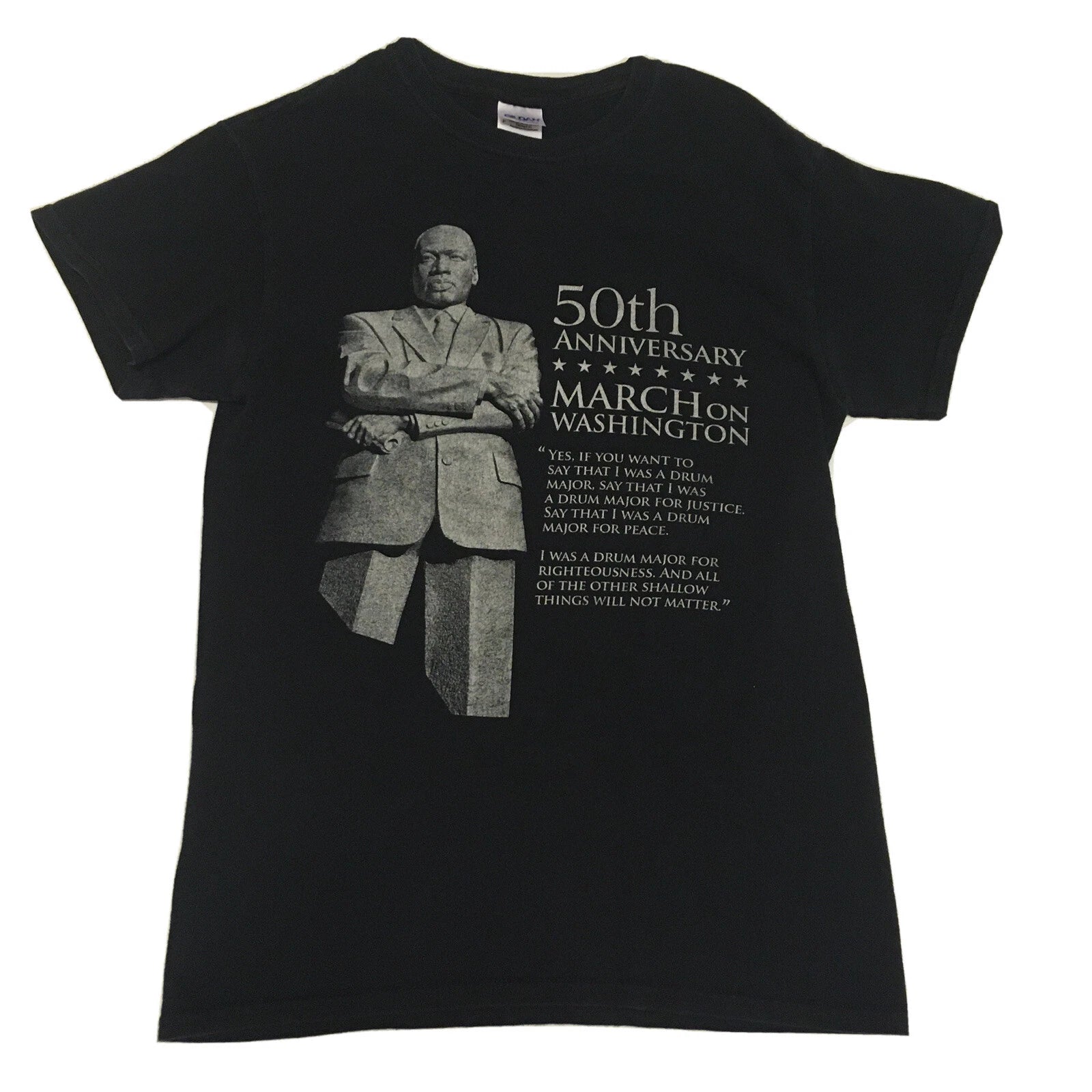 Vintage Martin Luther King Jr. T-Shirt Men’s Small Black History MLK Day 60s USA