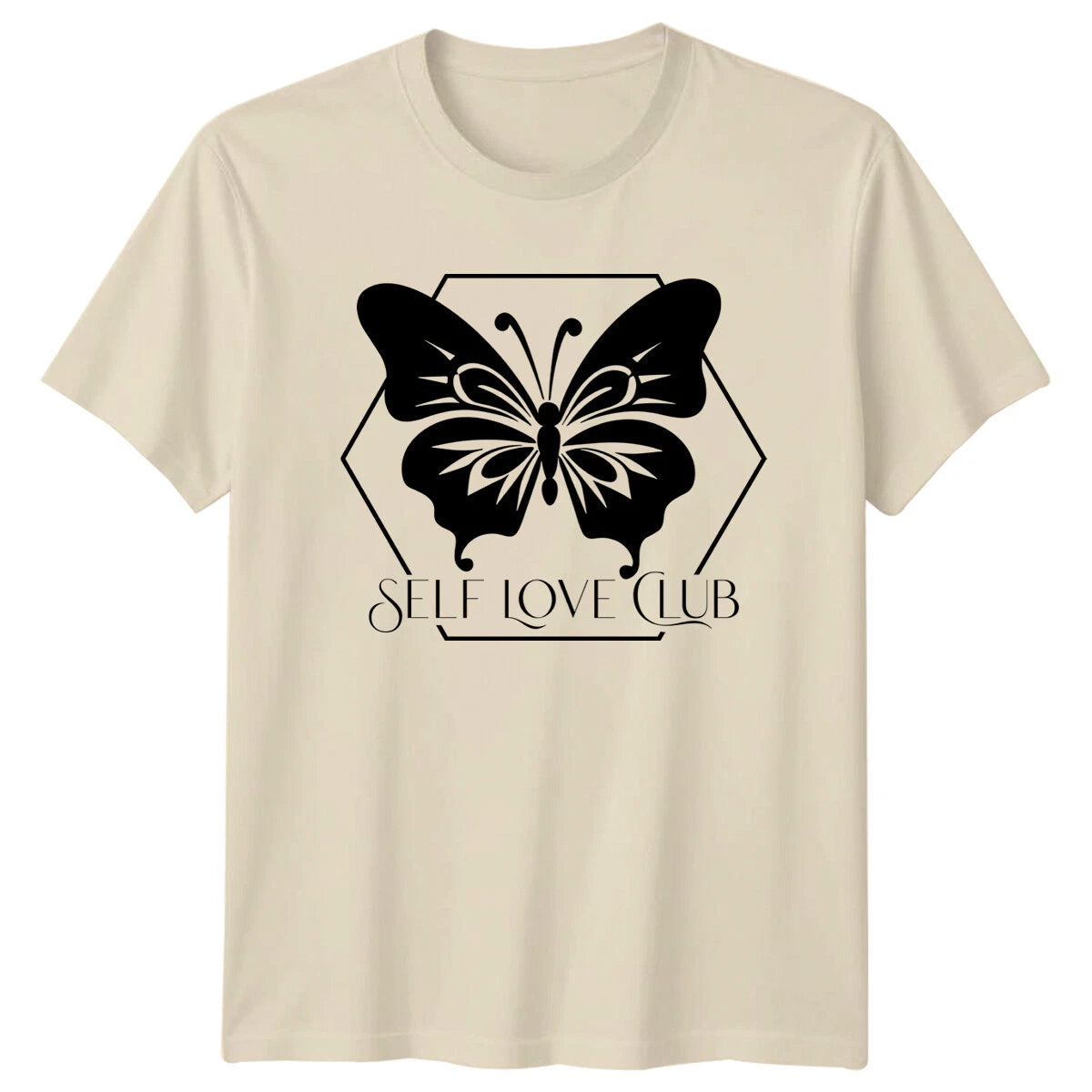 Self Love Club Butterfly Boho Nature Graphic T-Shirt
