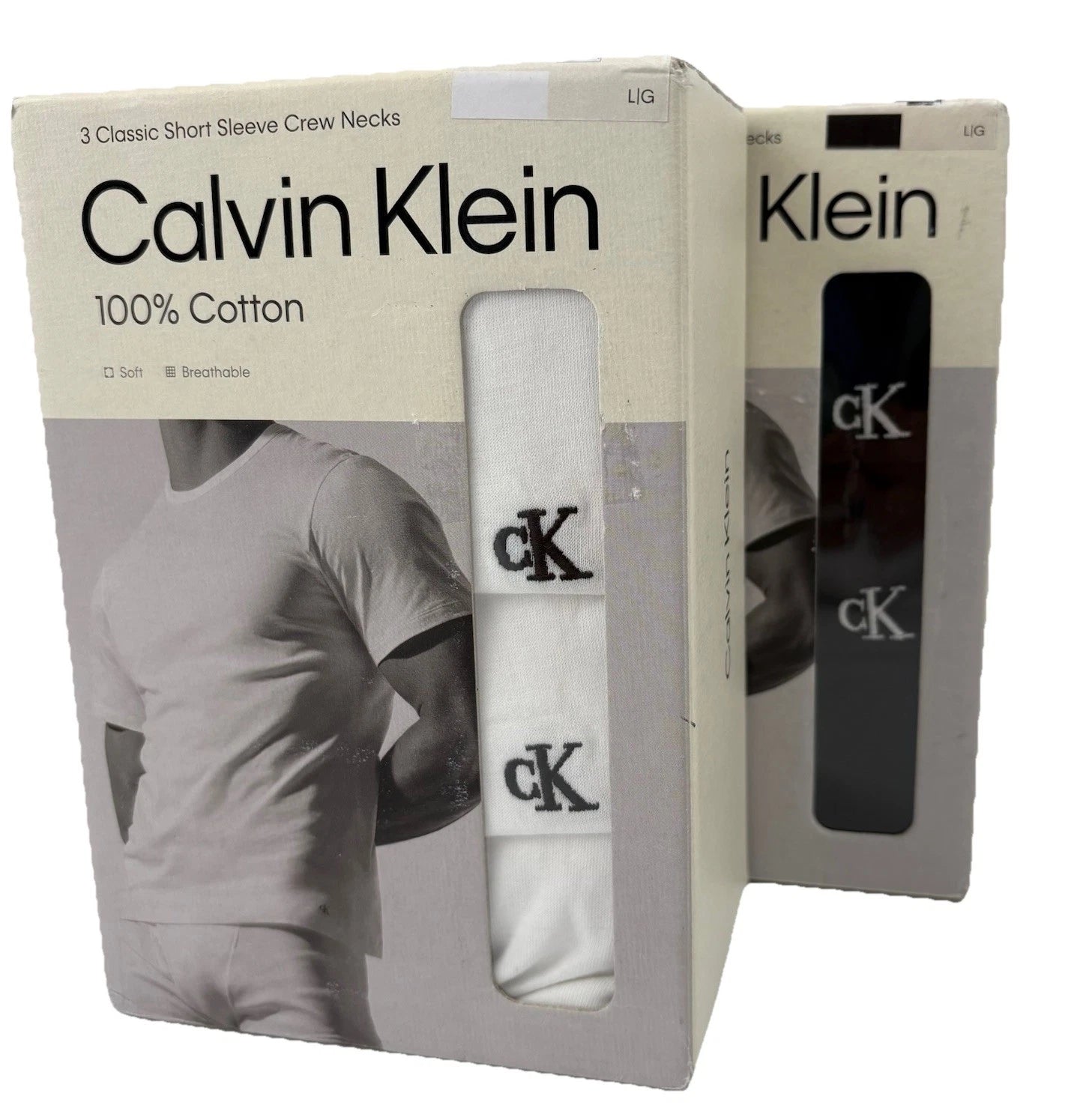 Calvin Klein NB4051 Cotton Classic Crewneck T-Shirt 3 Pack