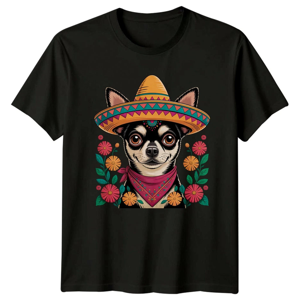 Chihuahua Cinco De Mayo T-Shirt Dog Lover Gift For Him And Her