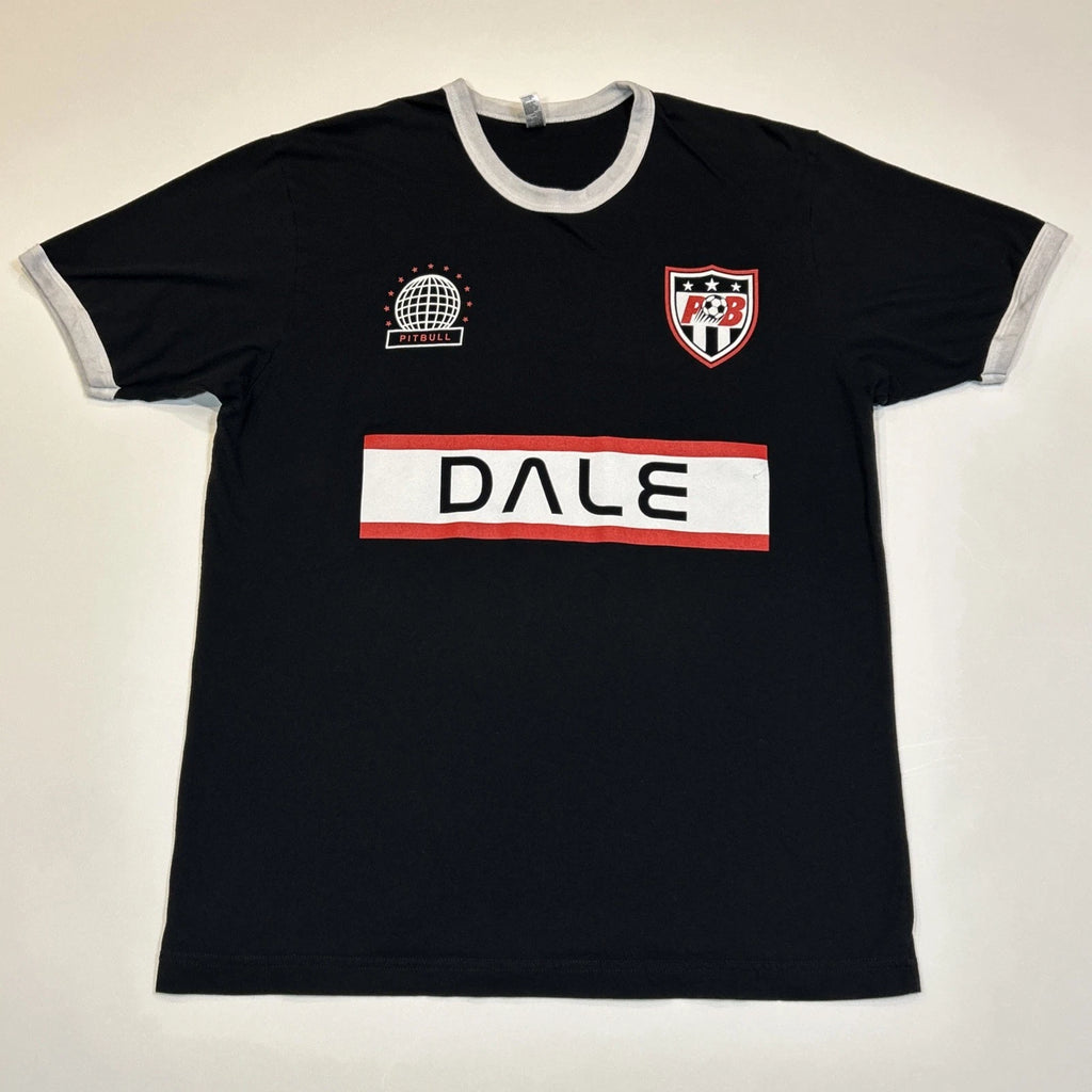 Pitbull Dale Ringer T Shirt Men's Large Mr Worldwide 305 Soccer Jersey Style US