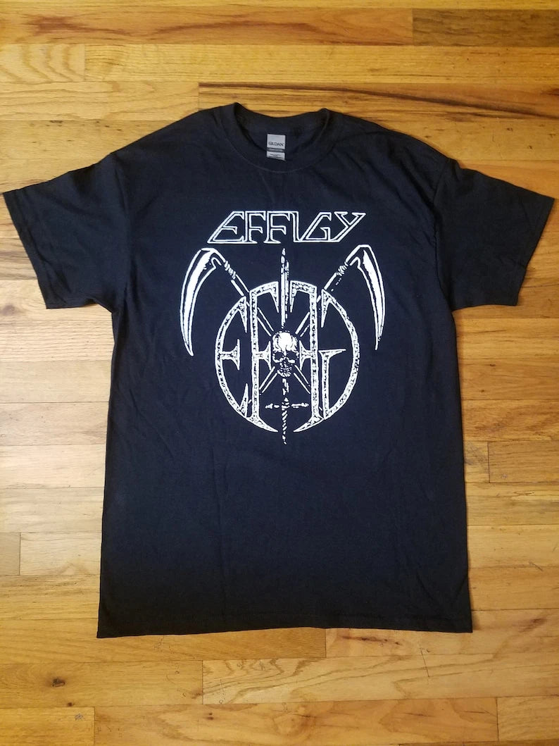 EFFIGY Hardcore Punk T-Shirt Vintage Band Merch Crust D Beat Underground Tee UK