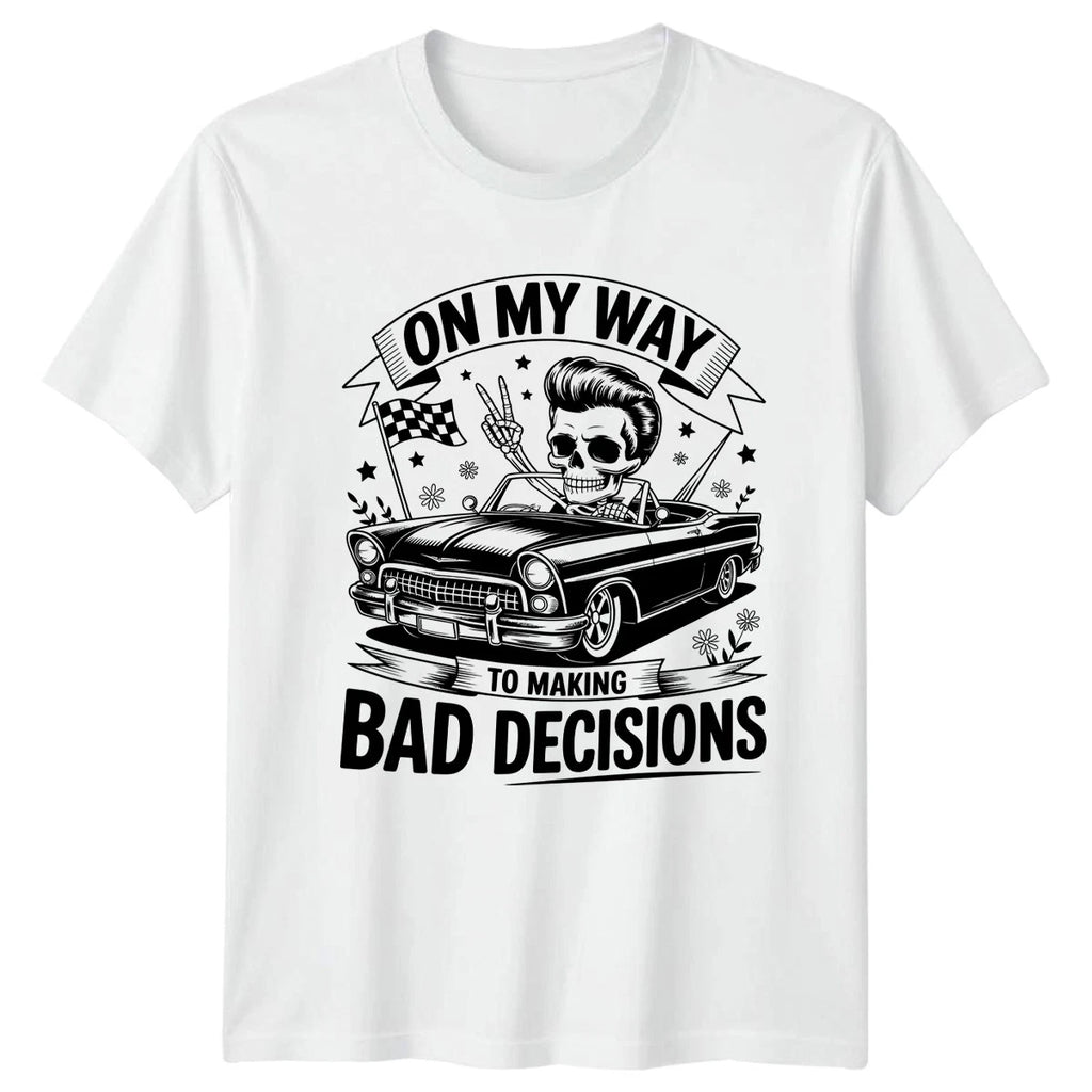 On My Way To Making T-Shirt Rockabilly Hot Rod Car