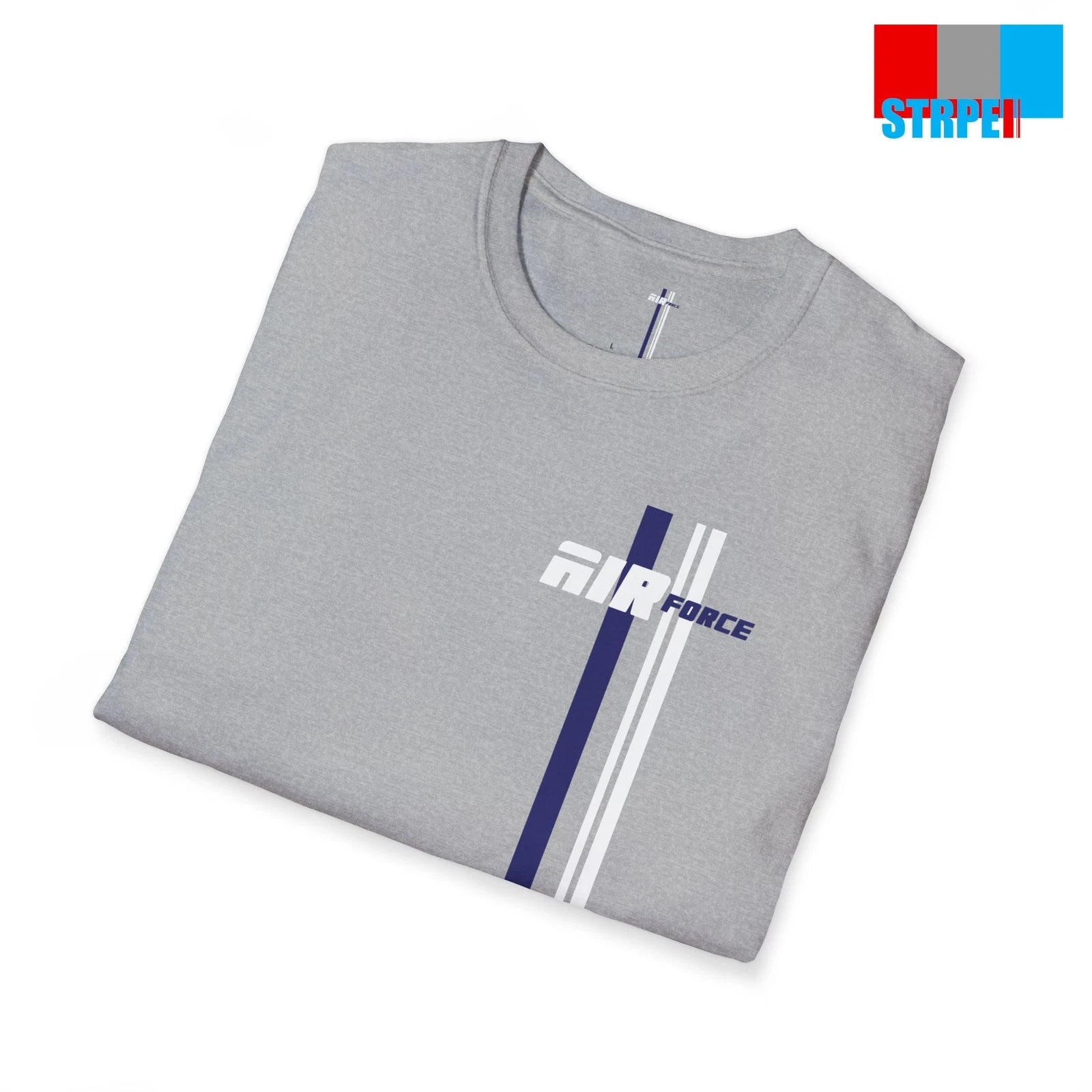 Air Force Airmen Military Insignia Minimalist Stripe Shirt Men Women Unisex Gift