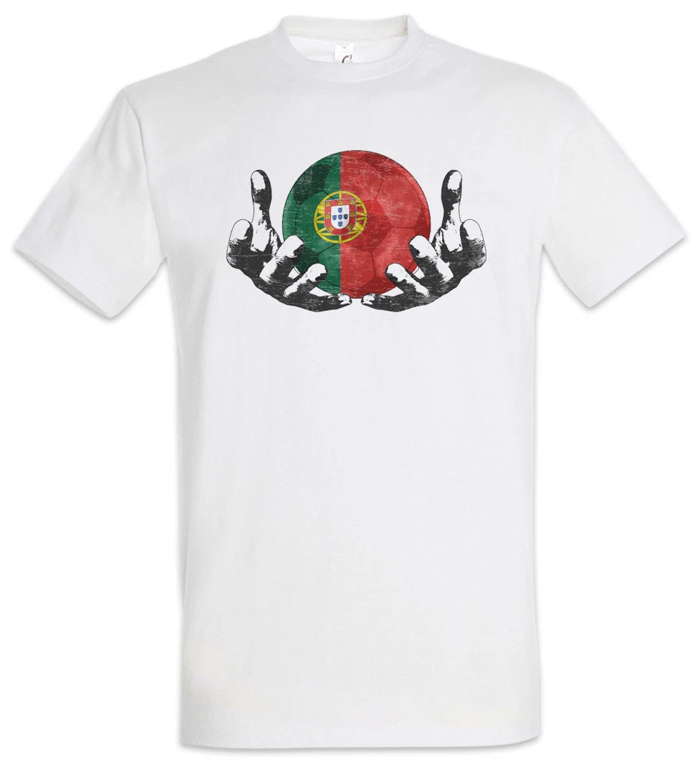 Portugal Football Magic Ball T-Shirt portoguese Soccer Flag World Championship