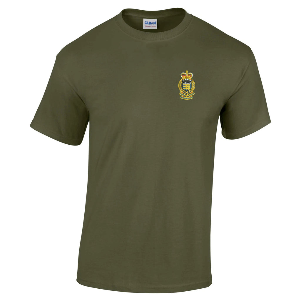 OFFICIAL Royal Army Ordnance Corps pre-shrunk Cotton T-Shirt