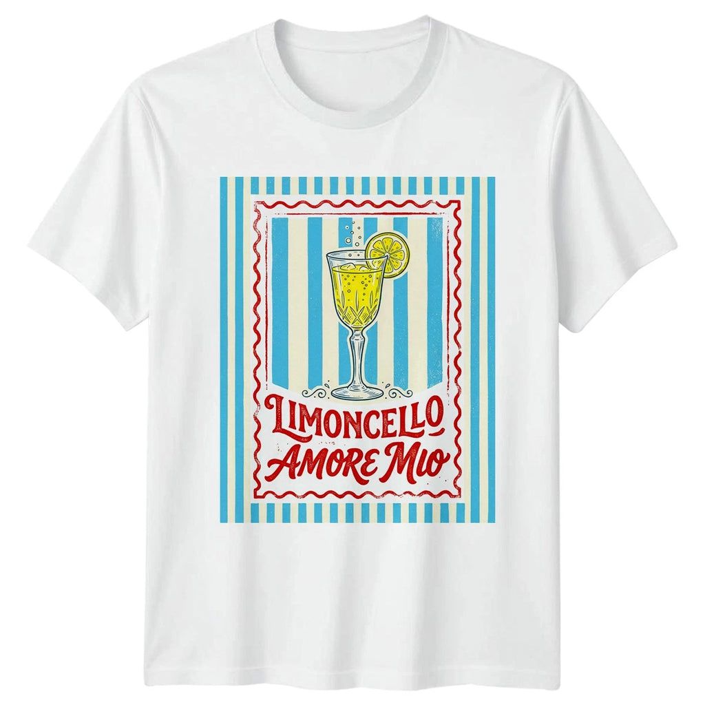 Limoncello Amore Mio T-Shirt Limoncello Italian Cocktail Birthday Gift For Him