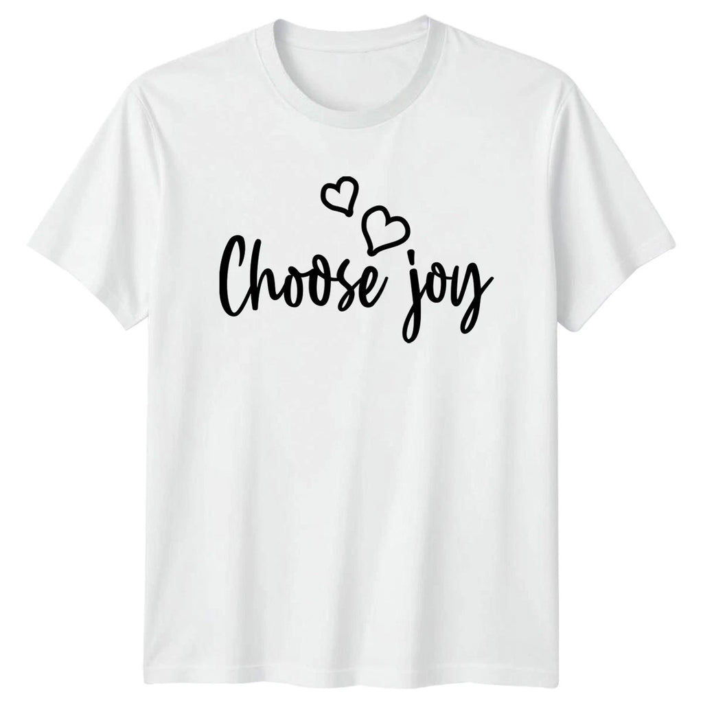 Choose Joy T-Shirt Positive Affirmations Motivational Birthday Gift For Him