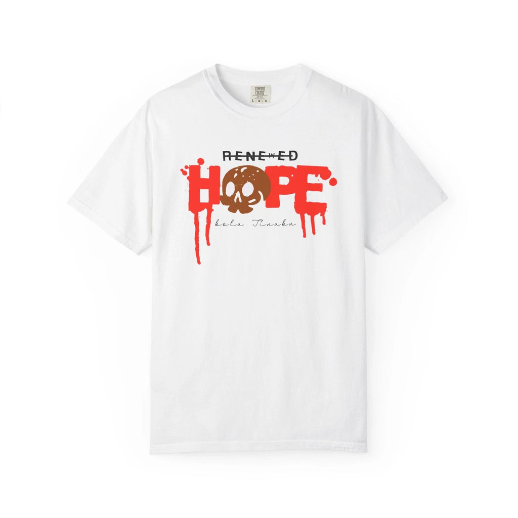 Renewed Hope skull graphic T-Shirt | horror typography