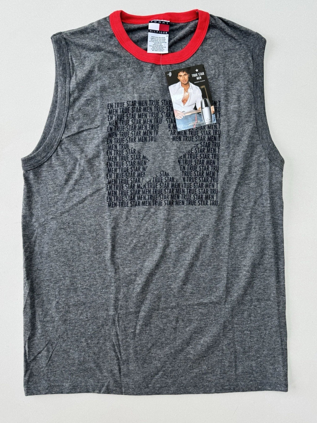Tommy Hilfiger Crew Neck 100% premium Soft Cotton T-Shirt Sleeveless NEW