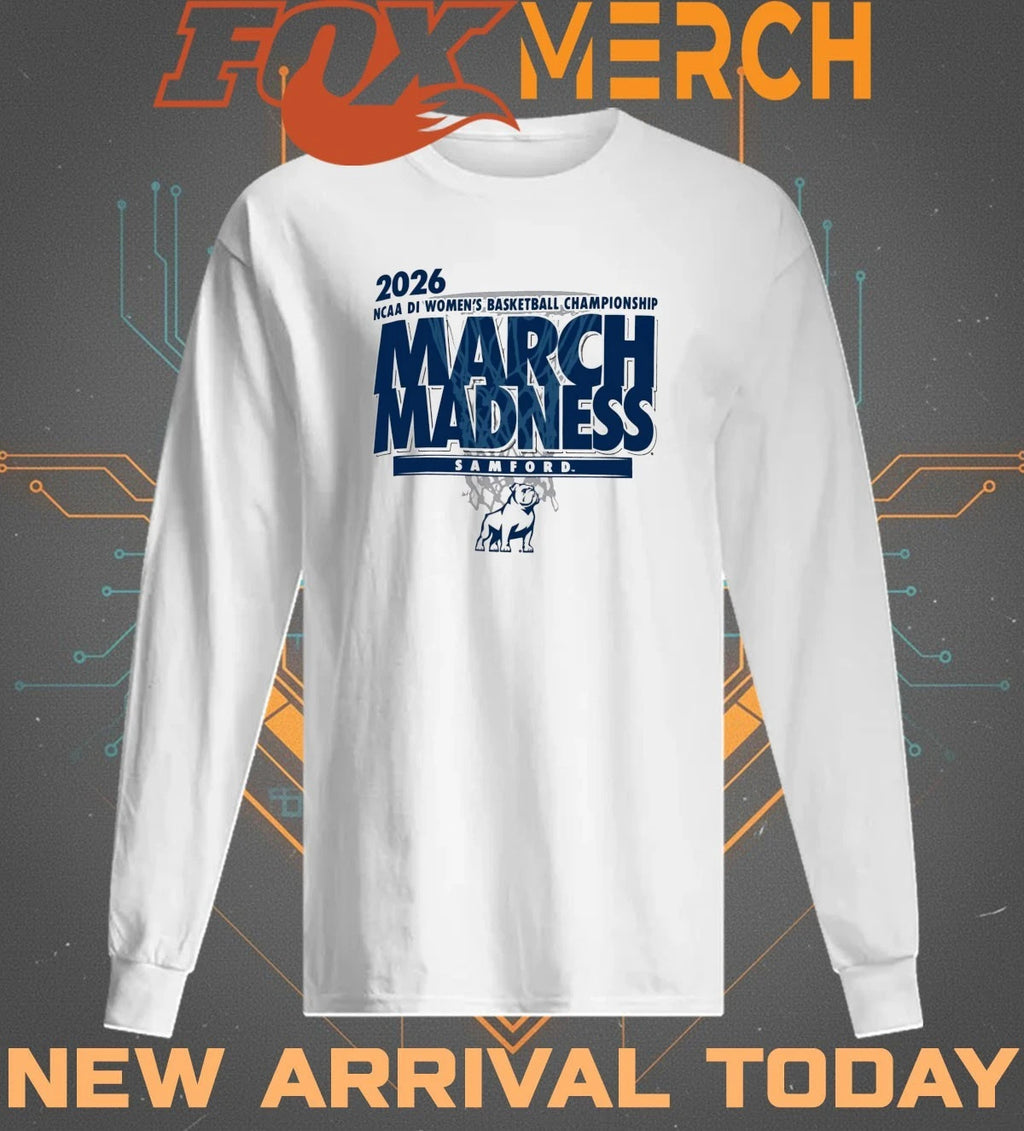 Samford Bulldogs 2026 NCAA DI Women’s Basketball Championship March Madness shirt
