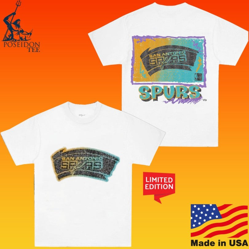 San Antonio Spurs Men’s ’47 Brand Retro Surf Foundation T-shirt