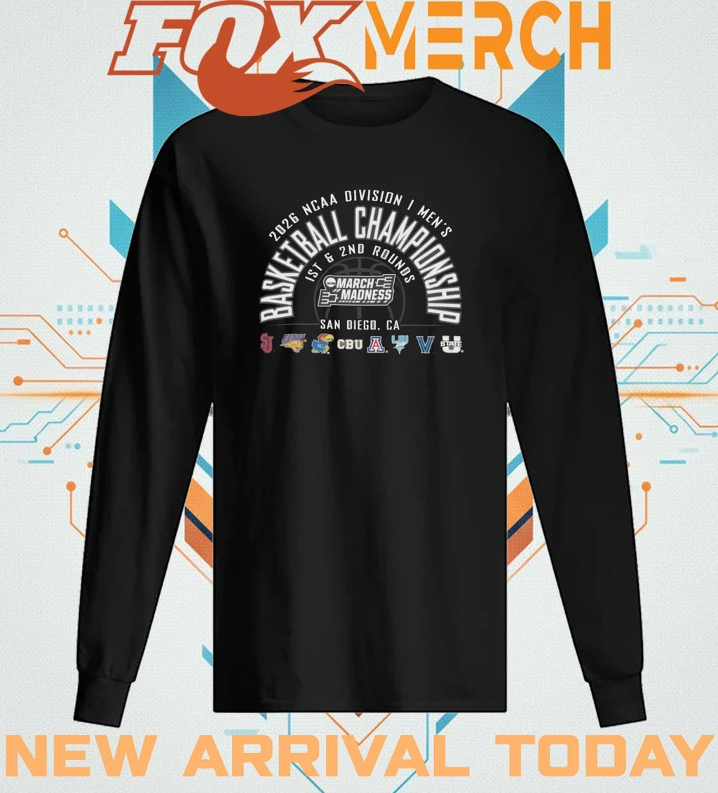 San Diego, Ca 2026 NCAA Division I Men’s Basketball Championship March Madness shirt