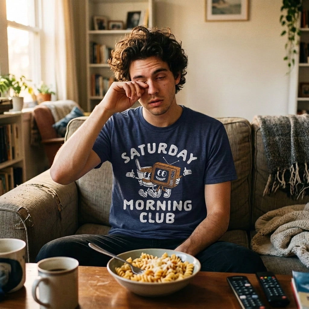 Saturday Morning Club Men's T Shirt