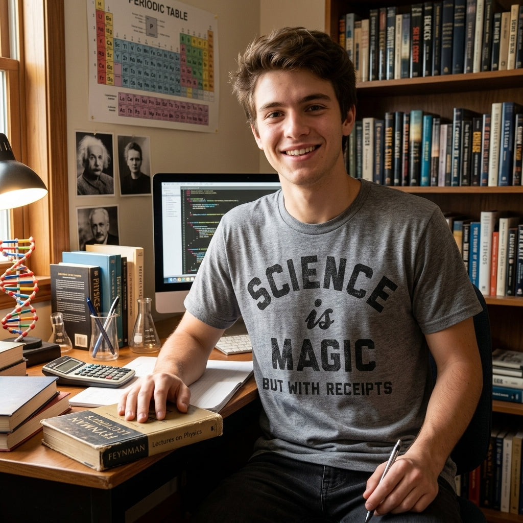 Science Is Magic But With Receipts Men's T Shirt