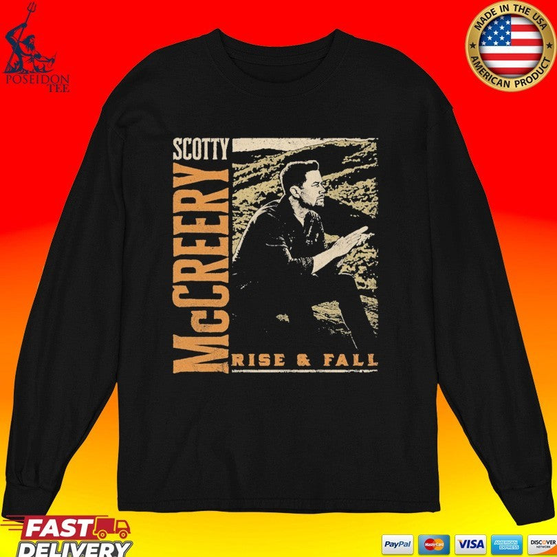 Scotty Mccreery Cd Rise & Fall Photo T-shirt