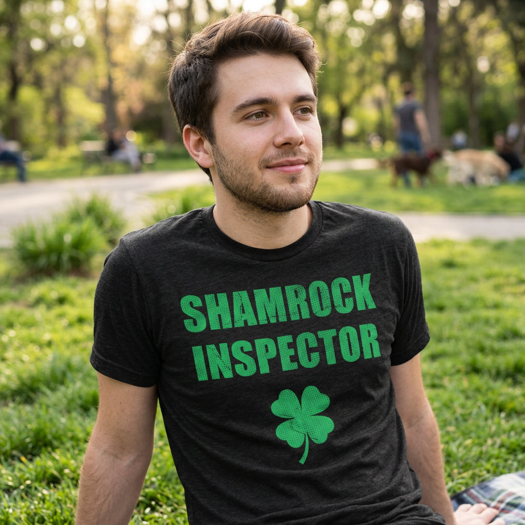 Shamrock Inspector Men's T Shirt