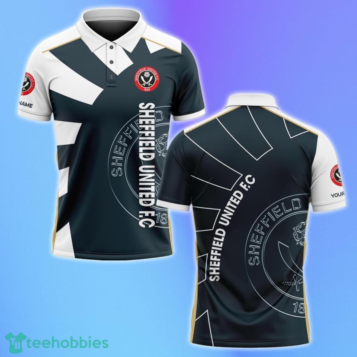 Sheffield United Polo Shirt Custom Name Gifts For Loved Ones