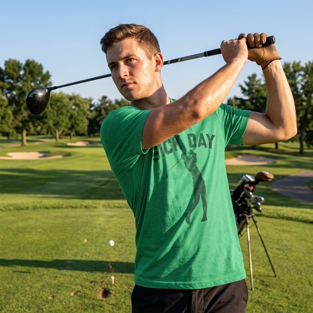 Sick Day Golfing Men's T Shirt