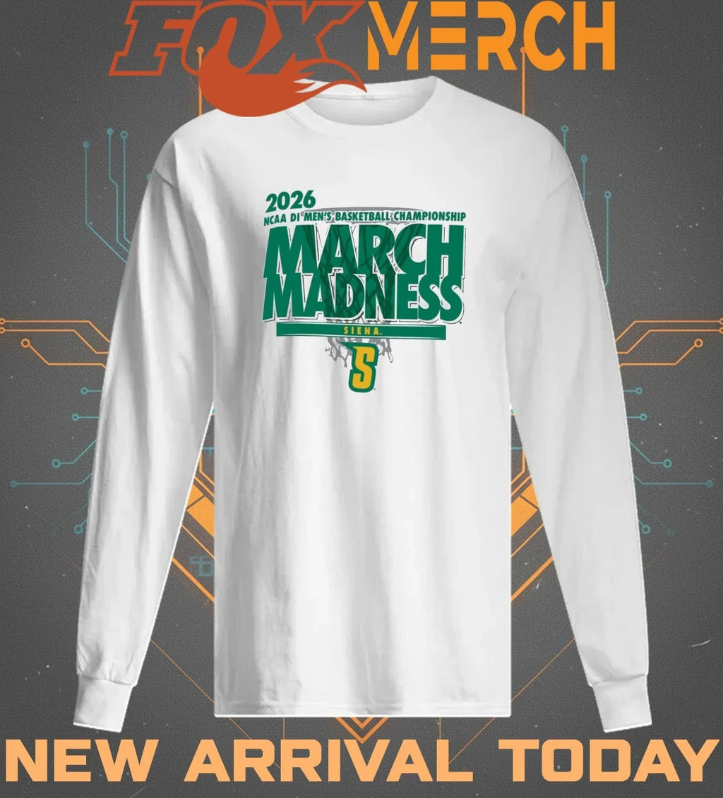 Siena Saints 2026 NCAA DI Men’s Basketball Championship March Madness shirt
