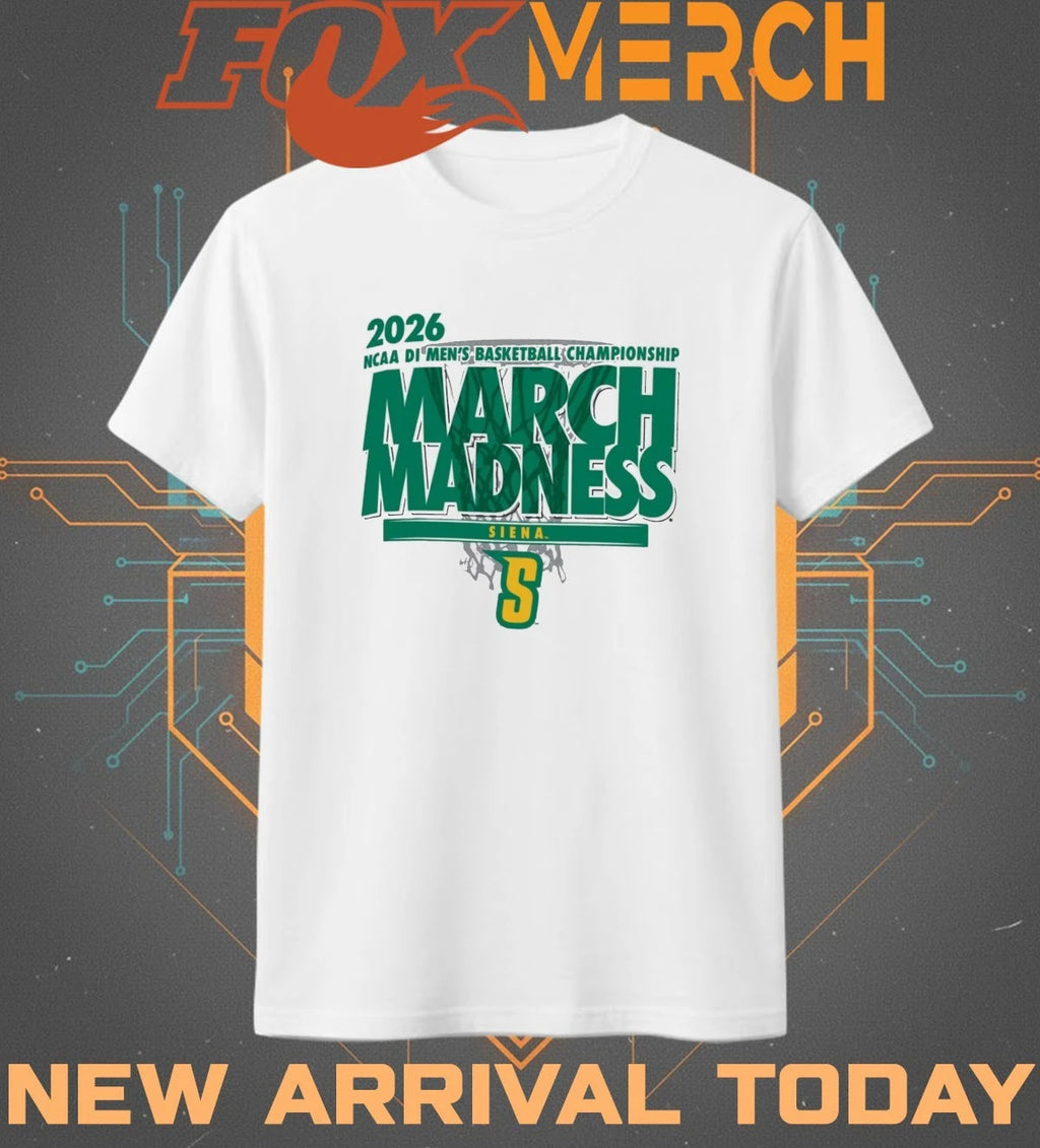 Siena Saints 2026 NCAA DI Men’s Basketball Championship March Madness shirt