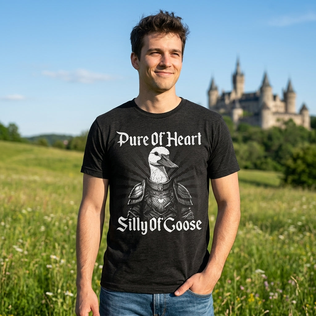Pure Of Heart Silly Of Goose Men's T Shirt
