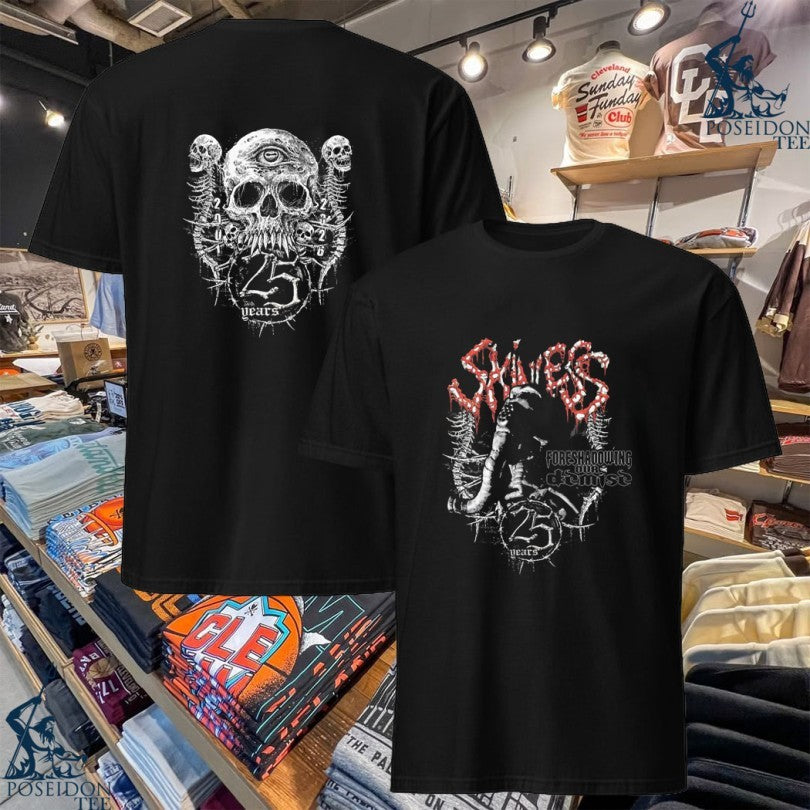Skinless Foreshadowing Our Demise 25th Anniversary T-shirt
