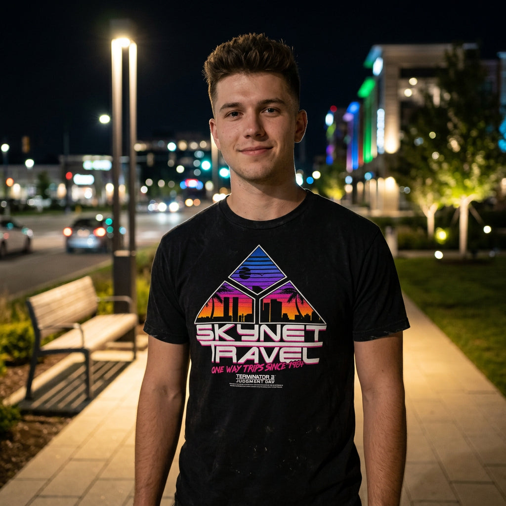 Skynet Travel Men's T Shirt