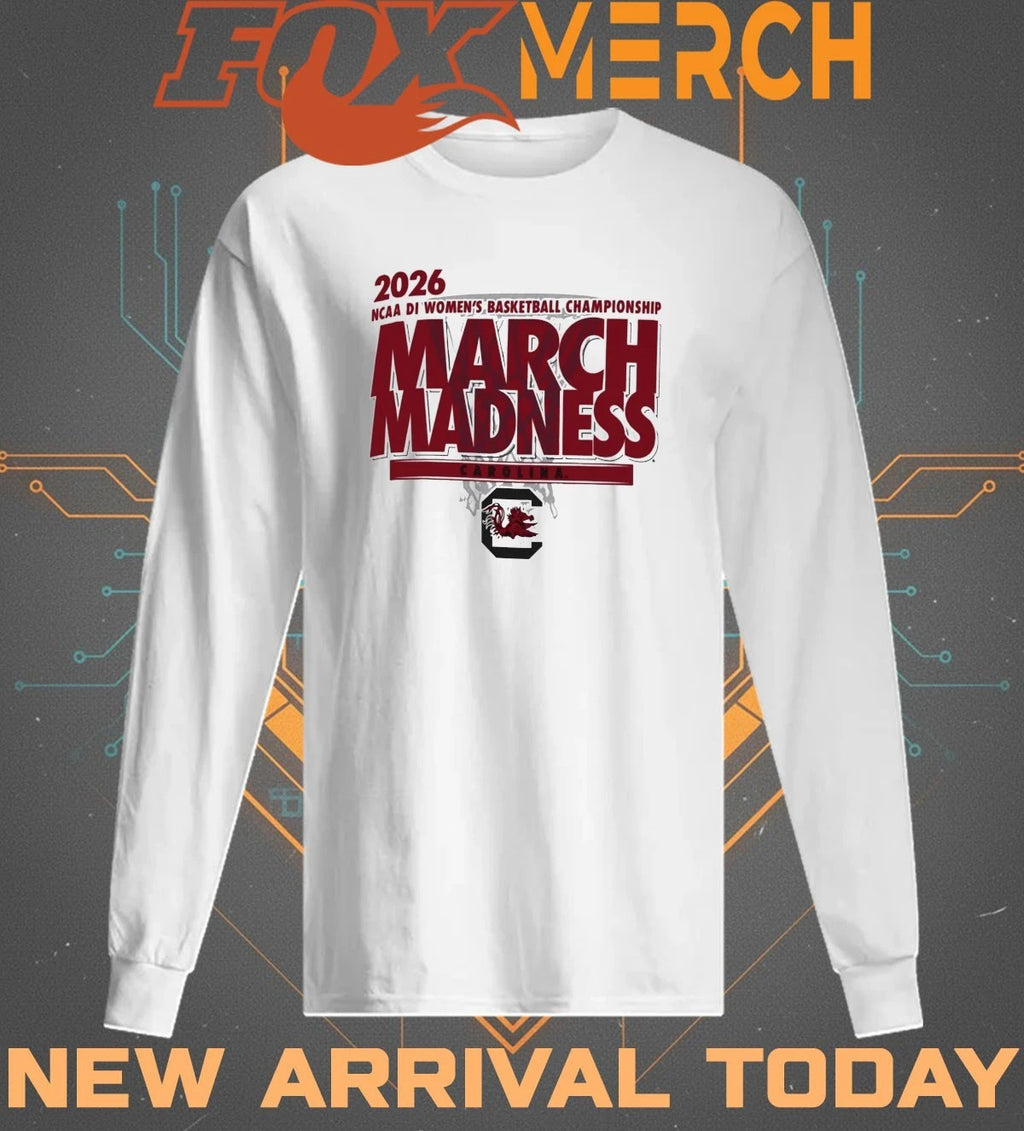 South Carolina Gamecocks 2026 NCAA DI Women’s Basketball Championship March Madness shirt