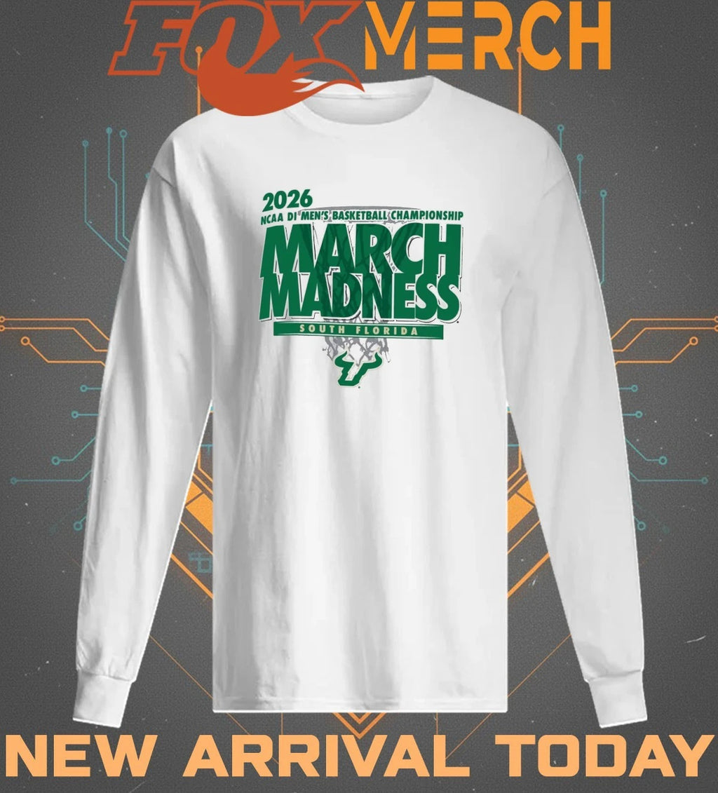 South Florida Bulls 2026 NCAA DI Men’s Basketball Championship March Madness shirt