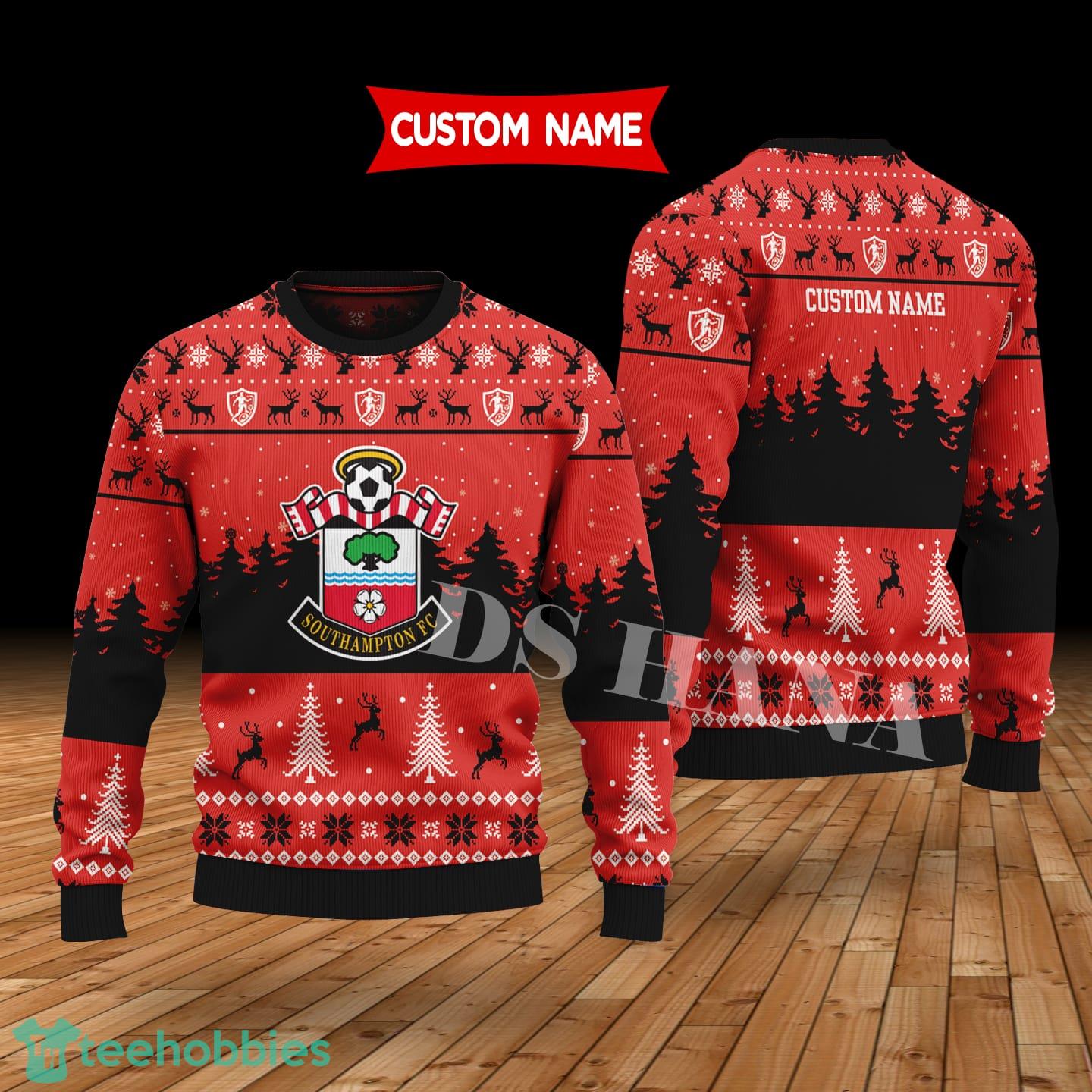 Southampton Custom Name Merry Xmas Sweater For Soccer Sport Team’s Fans Sweater